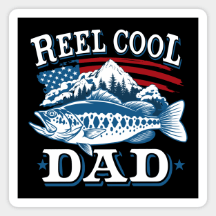 Funny Fishing Dad Pun, Father Fisherman Joke Magnet